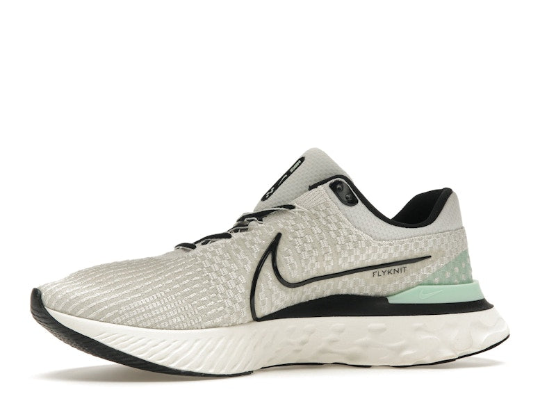 Nike React Infinity Run Flyknit 3 Phantom Black Mint