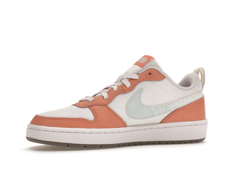 Nike Court Borough Low 2 SE White Light Madder Root (GS)