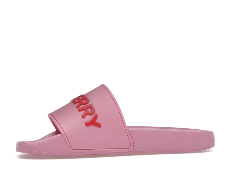 Burberry Embossed Logo Slides Bubblegum Pink (Women's)