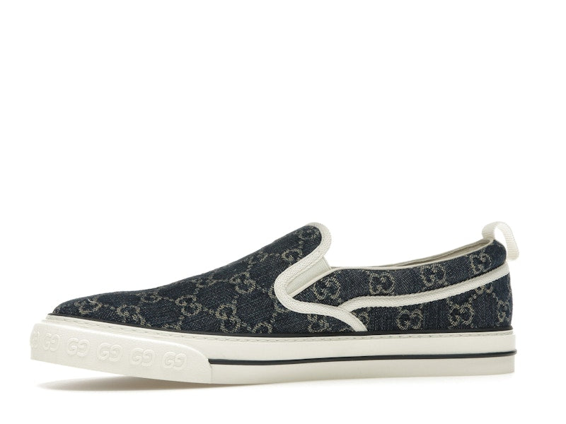Gucci Tennis 1977 Slip On Denim
