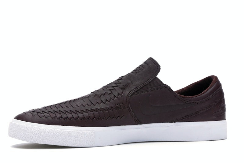 Nike SB Zoom Stefan Janoski Slip RM Crafted Woven Mahogany