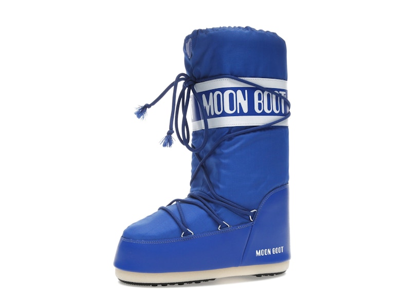Moon Boot Icon Nylon Boot Electric Blue