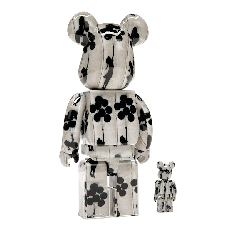 Bearbrick Flying Balloons Girl 100% & 400% Set