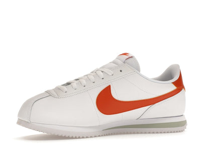 Nike Cortez White Campfire Orange