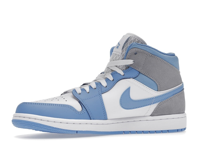 Jordan 1 Mid University Blue Grey