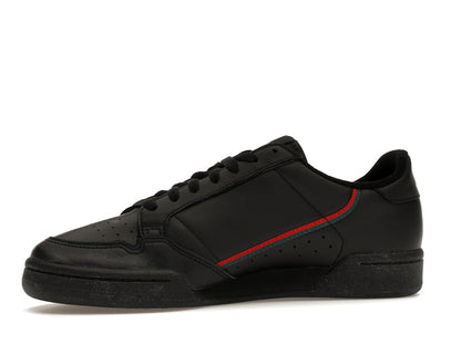 adidas Continental 80 Black Scarlet Green