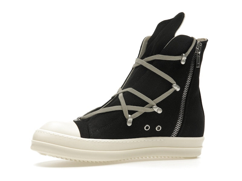 Rick Owens Porterville DRKSHDW Hexa High Black Milk
