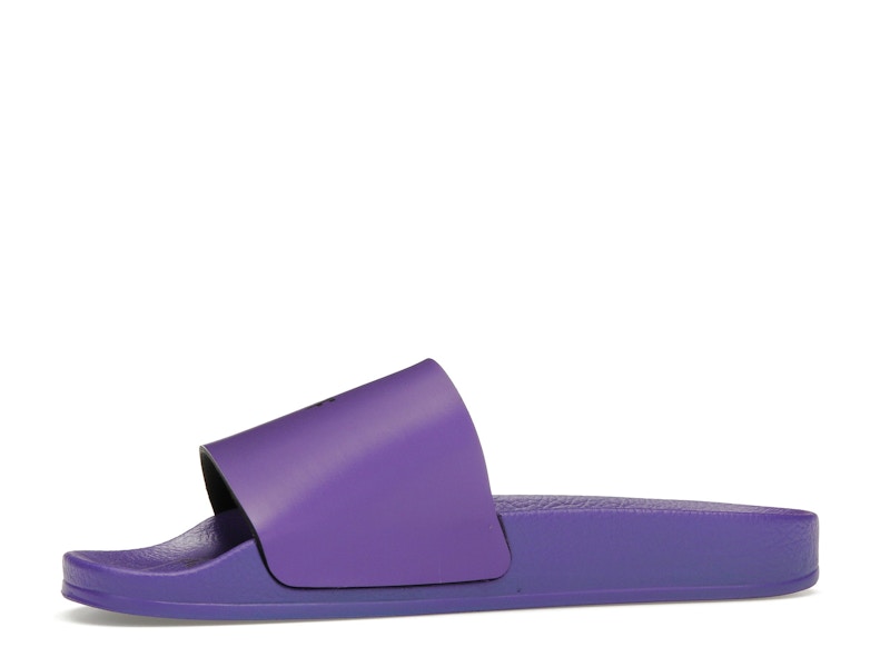 OFF-WHITE Off Stamp Slide Dark Violet Black (Women's)