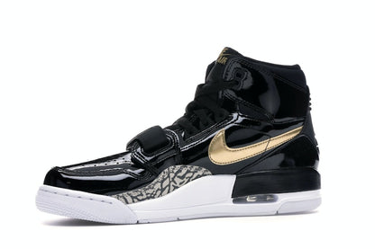 Jordan Legacy 312 Black Gold Patent