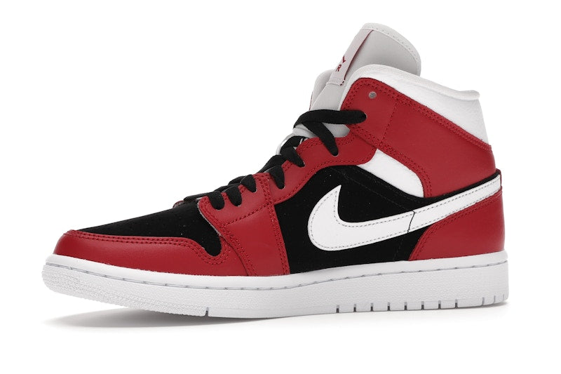 Jordan 1 Mid Gym Red Black (Women's)