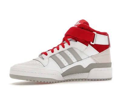 adidas Forum Mid White Red Grey