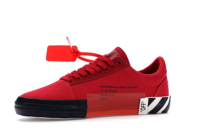 OFF-WHITE Vulc Low Red