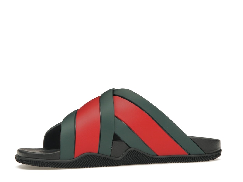 Gucci Web Slide Black Rubber