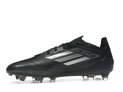 adidas F50 Pro FG Core Black Iron Metallic Gold Metallic