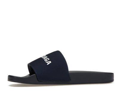 Balenciaga Pool Slide Navy