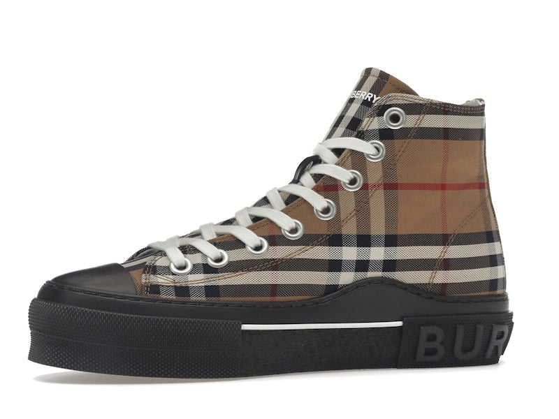 Burberry Vintage Check High Top Birch Brown