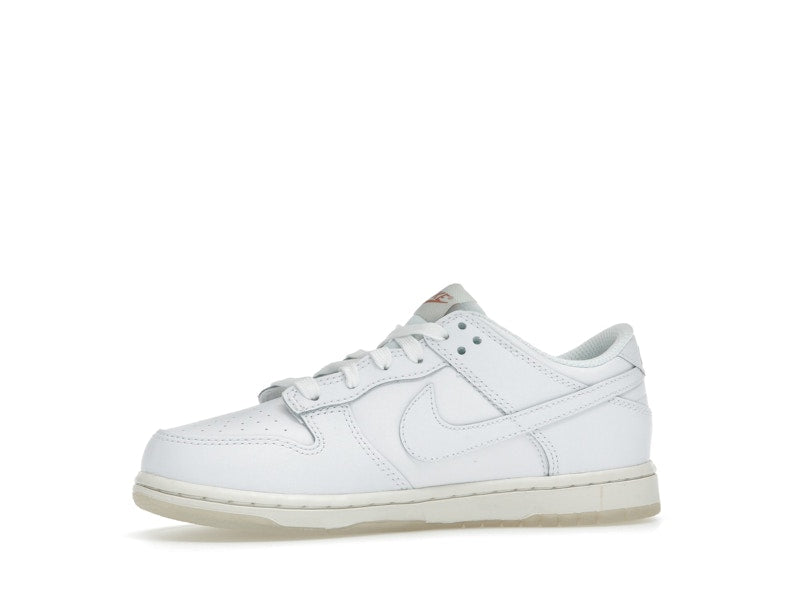 Nike Dunk Low SE Rainbow Lace Swoosh White (PS)