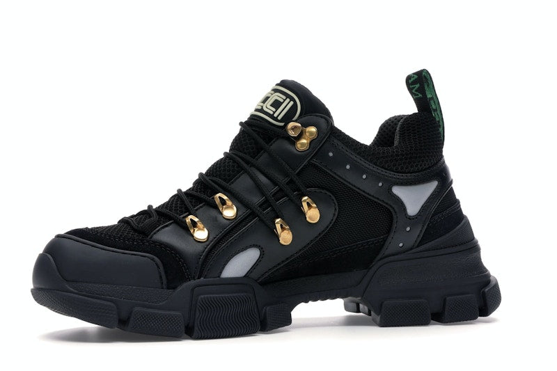 Gucci Flashtrek SEGA Black Leather