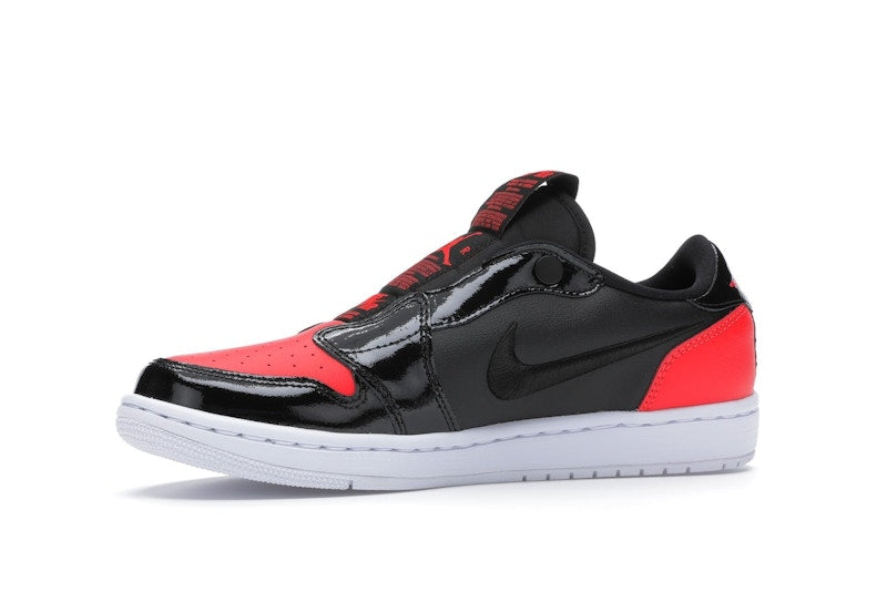 Jordan 1 Low Slip Black Hot Punch (Women's)