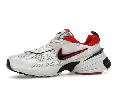Nike V2K Run Metallic White University Red