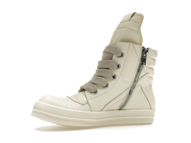 Rick Owens Lido Geobasket Big Lace Milk