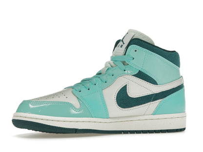 Jordan 1 Mid Chenille Bleached Turquoise (Women's)