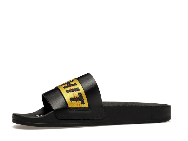 OFF-WHITE Industrial Belt Slides Black Yellow