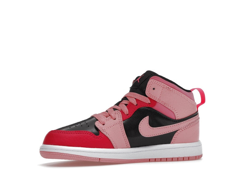 Jordan 1 Mid Coral Chalk (PS)