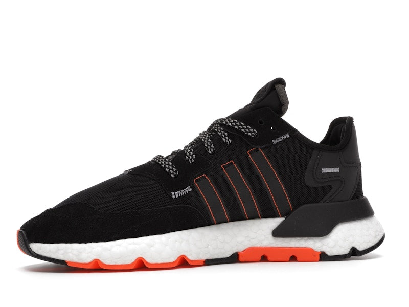 adidas Nite Jogger Core Black Solar Orange