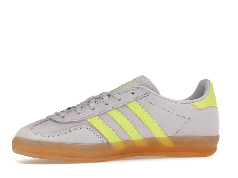 adidas Gazelle Indoor Silver Dawn Solar Yellow (Women's)