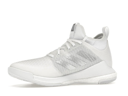 adidas Crazyflight Mid Cloud White Silver Metallic Grey (Women's)