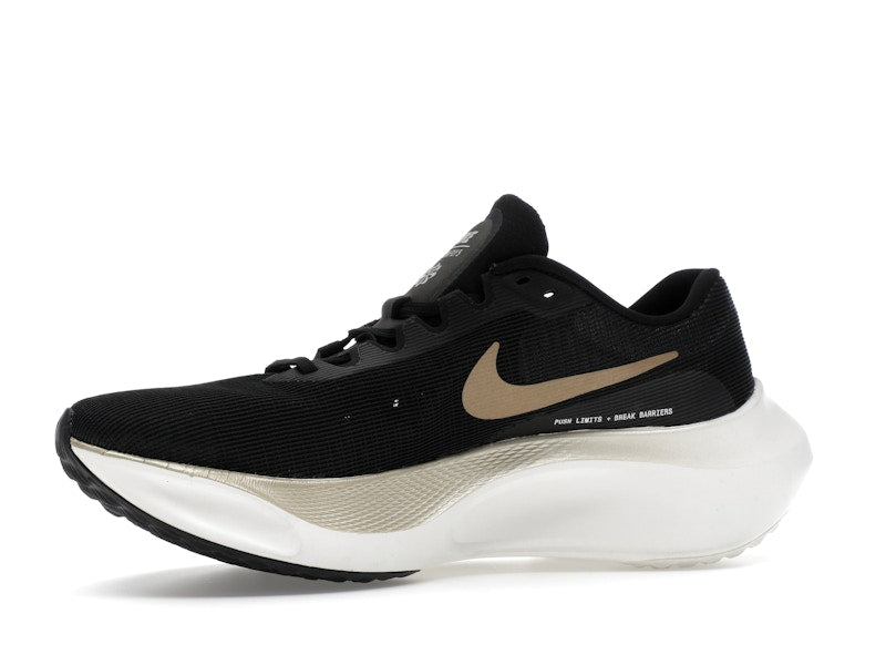 Nike Zoom Fly 5 Black Metallic Gold Grain