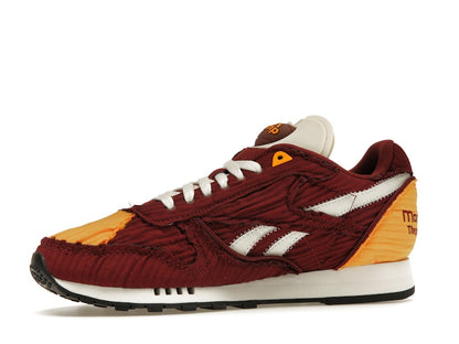 Reebok Classic Leather Pump Market Classic Burgundy