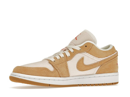 Jordan 1 Low SE Twine Orange Quartz Corduroy (Women's)