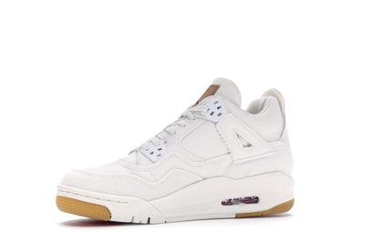 Jordan 4 Retro Levi's White (GS) (Levi's Tag)