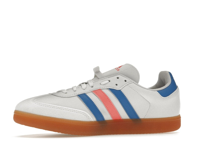 adidas Velosamba Vegan Cloud White Turbo Blue Rush