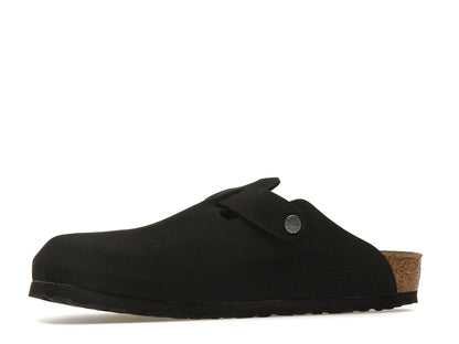 Birkenstock Boston Vegan Birkibuc Black