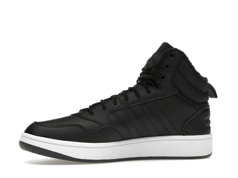 adidas Hoops 3.0 Mid Classic Fur Lining Winterized Core Black Cloud White