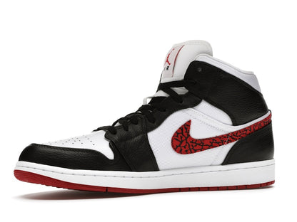 Jordan 1 Phat White Red Black (Elephant Print)