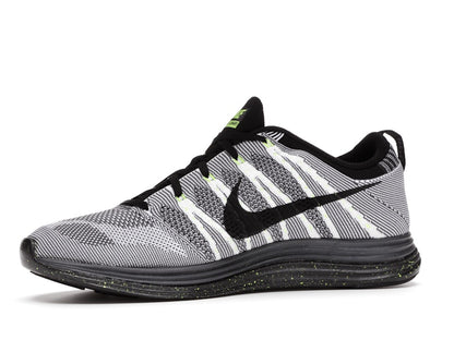 Nike Flyknit Lunar1+ White Black Volt