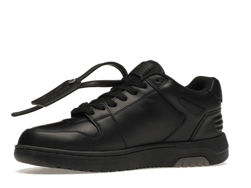 OFF-WHITE OOO Low Tops "For Walking" Black White