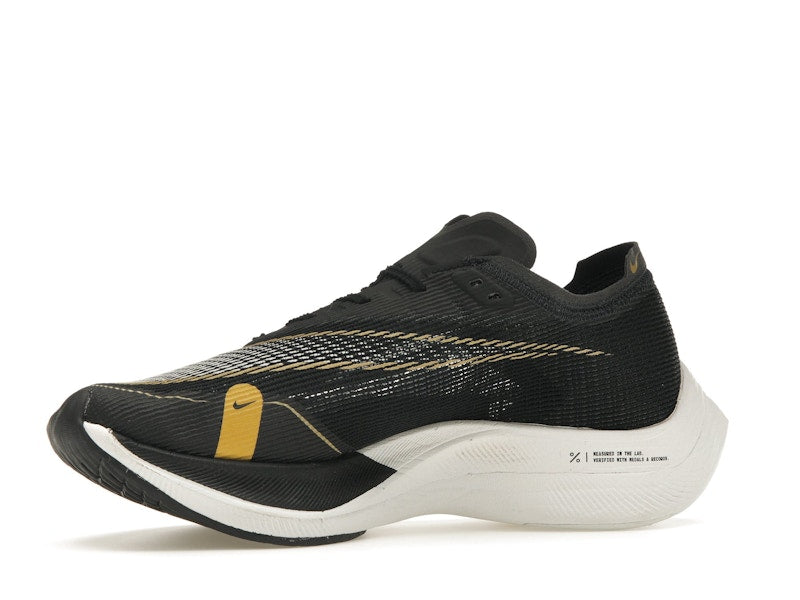 Nike ZoomX Vaporfly Next% 2 Black Metallic Gold Coin (Women's)