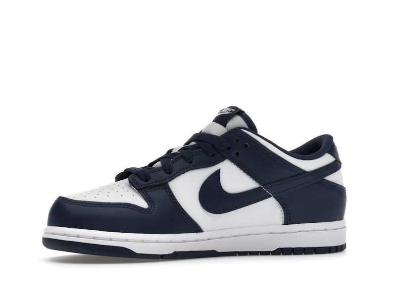 Nike Dunk Low White Midnight Navy (PS)