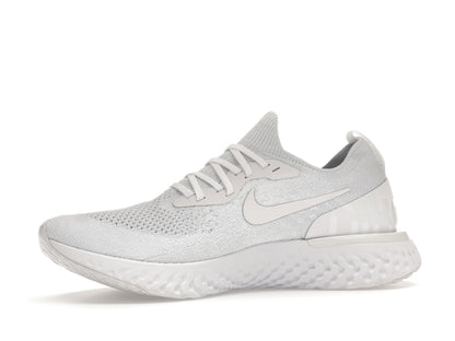 Nike Epic React Flyknit True White