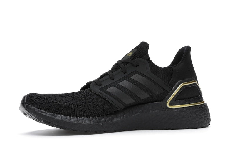 adidas Ultra Boost 20 Core Black Gold Metallic