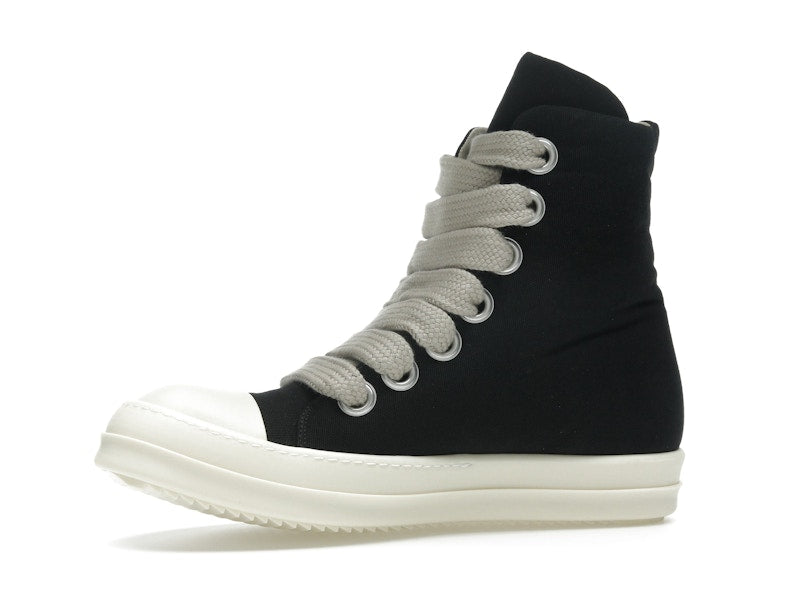 Rick Owens DRKSHDW Hollywood Jumbo Lace Puffer High Top Black Milk