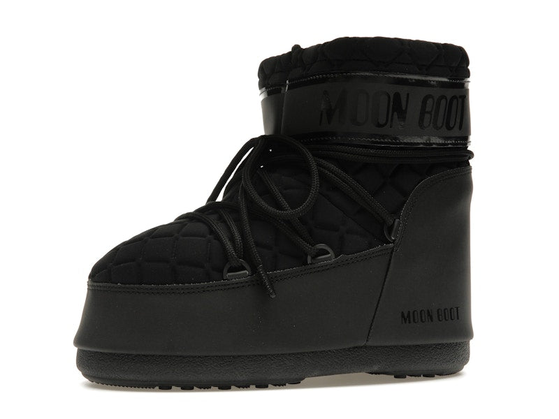 Moon Boot Icon Quilt Low Boot Sigma Black