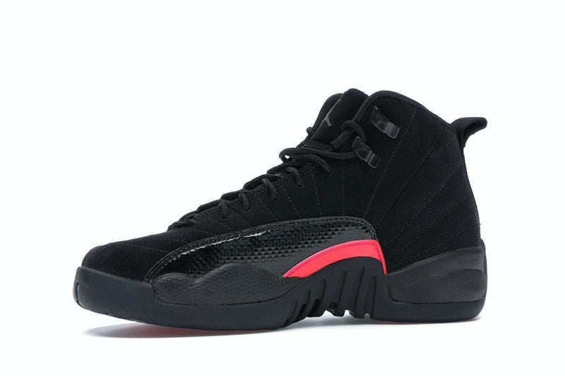 Jordan 12 Retro Black Rush Pink (GS)