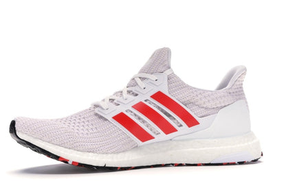 adidas Ultra Boost 4.0 Cloud White Active Red