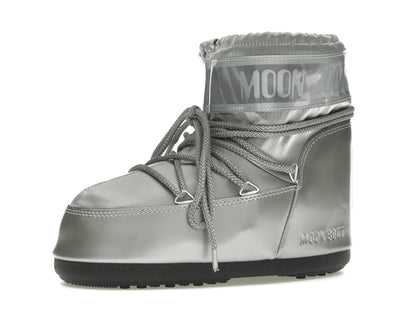 Moon Boot Icon Low Boot Glance Silver